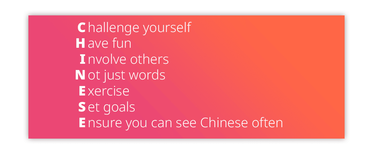 beginner Chinese tips